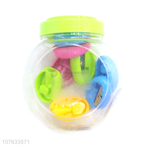 Wholesale Colorful Plastic Pencil Sharpener For Office
