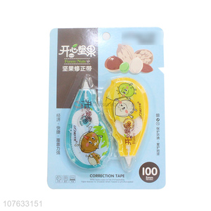 Cartoon Pattern Plastic Correction Tape For Office