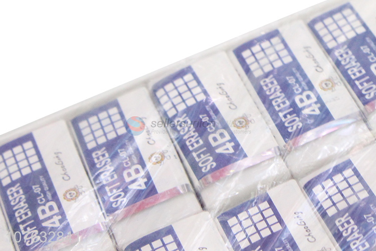 Wholesale 36 Pieces 4B Eraser Soft Pencil Eraser