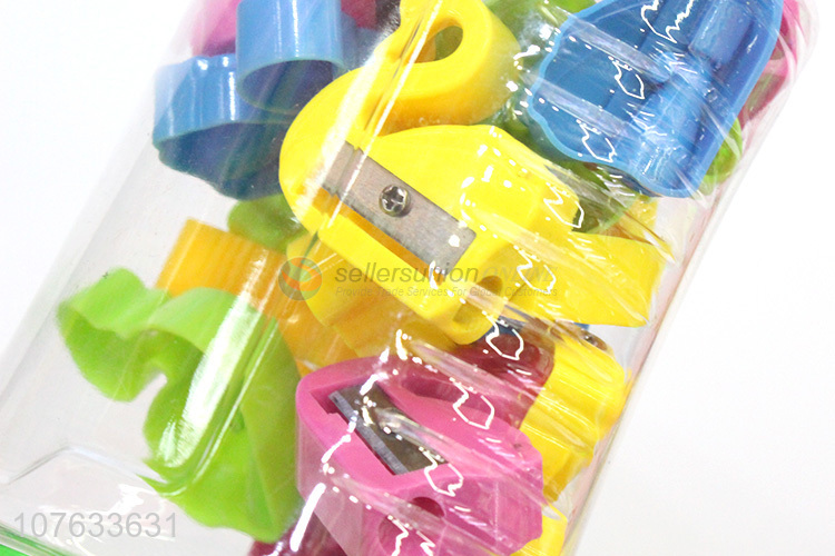 Hot Selling Colorful Plastic Pencil Sharpener Cheap Stationery