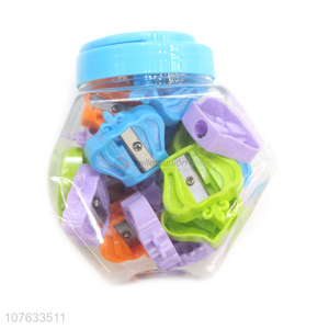 Good Sale Crown Shape Plastic Pencil Sharpener