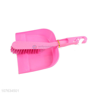 Good quality mini dustpan and brush set for desktop