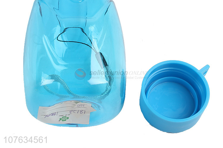 New arrival plastic ice bottle plastic water bottle 1000ml