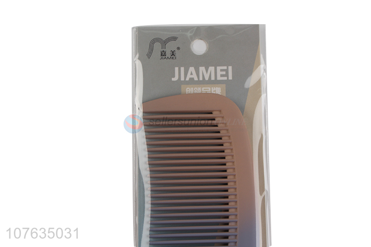 Fashionable colourful top quality hair comb wide tooth comb