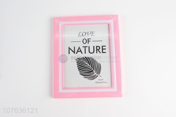 Wholesale colourful desktop photo frame for decoration