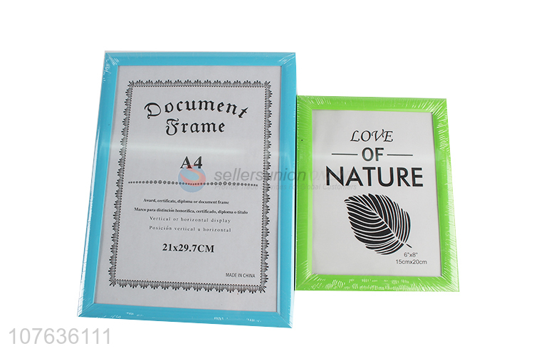 Best selling factory price table standing photo frame