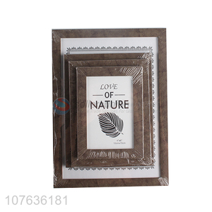 Customized design low price wall photo frame for home decor