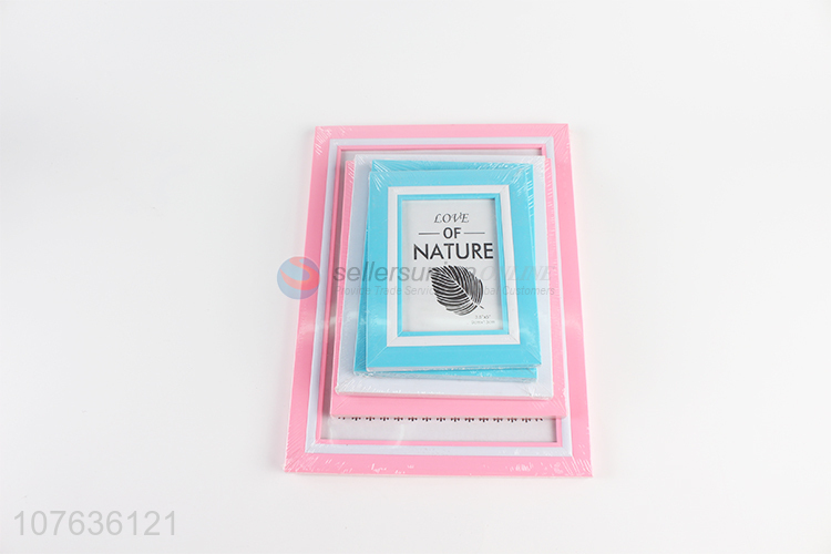 Wholesale colourful desktop photo frame for decoration