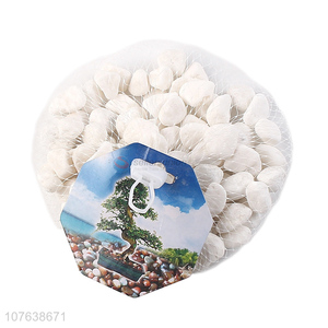 Wholesale <em>fish</em> <em>tank</em> decoration white stones bosai ornaments