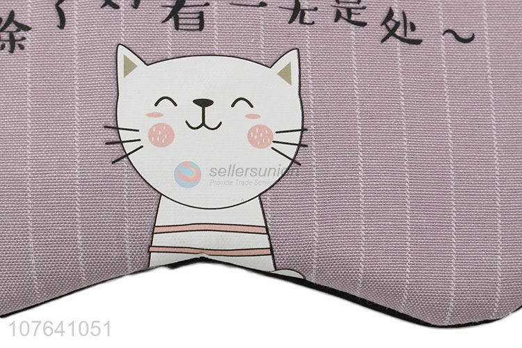 New design cartoon cat blindfold eye mask blindfold for sleeping