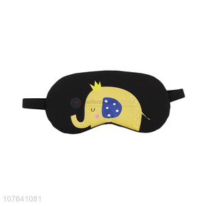 Popular products cartoon elephant home travel gel blindfold sleeping <em>eyeshade</em>