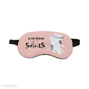 New products cartoon cat home travel gel blindfold sleeping <em>eyeshade</em>