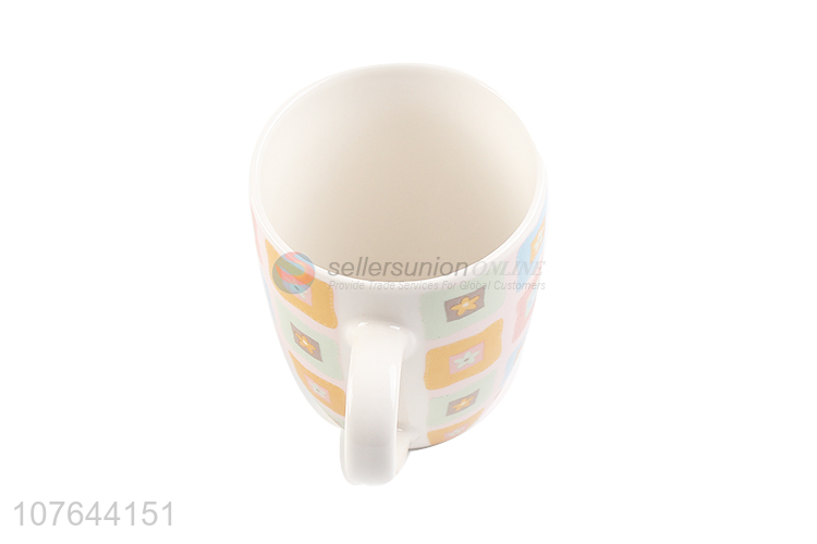 Factory directly hot sale promote cheap drink ceramic water cup 