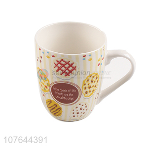 Hot products cute design ceramic water cup coffee cup with high quality