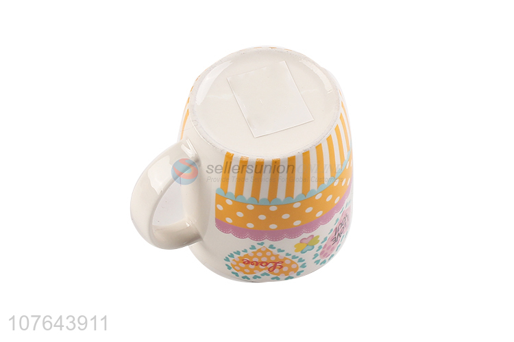 New style modern popular ceramic cups mug ceramic milk cup coffee cup