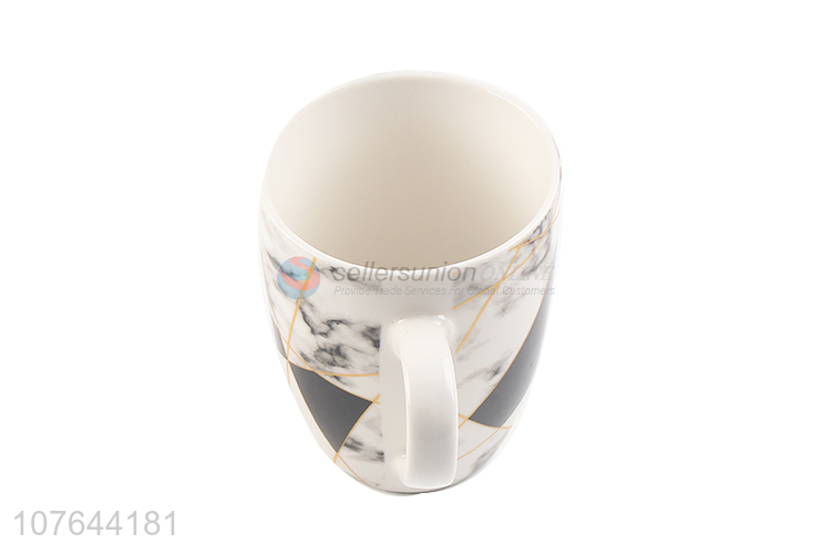 New products attractive household used color glaze ceramic water cup