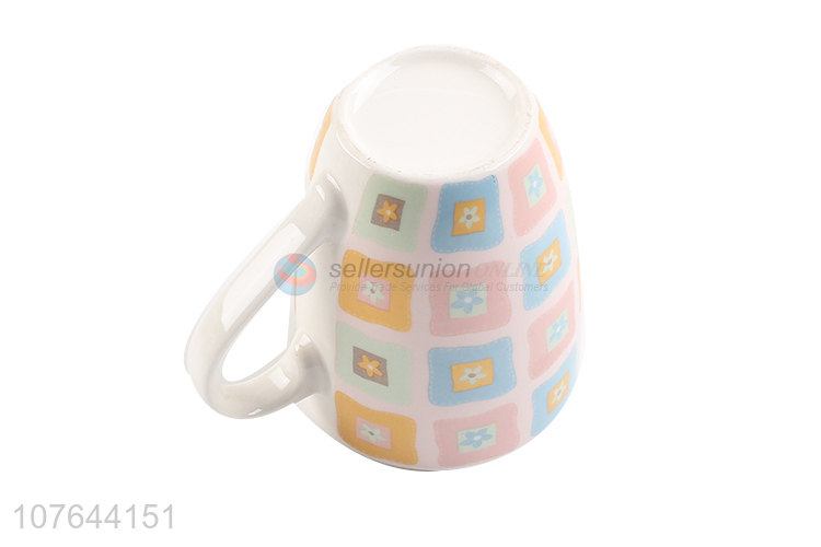 Factory directly hot sale promote cheap drink ceramic water cup 
