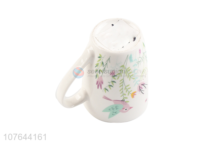 Best selling quality eco-friendly reusable cute ceramic cup milk mug