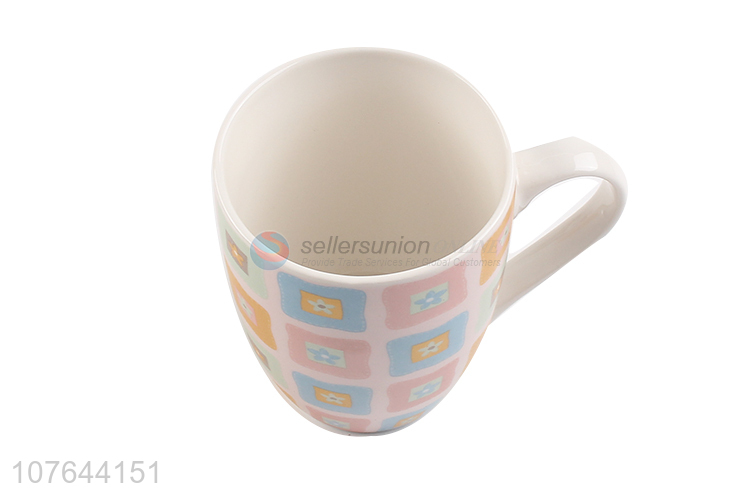 Factory directly hot sale promote cheap drink ceramic water cup 