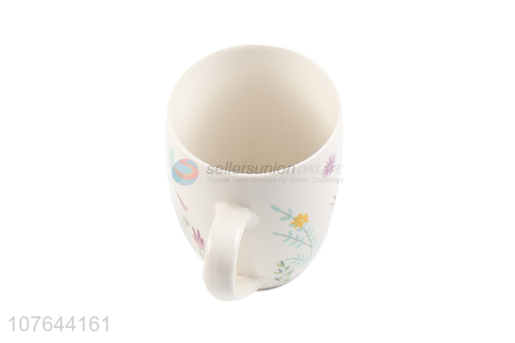 Best selling quality eco-friendly reusable cute ceramic cup milk mug
