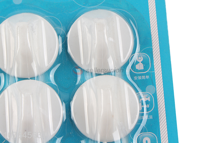 Best Sale Round White Sticky Hook String Adhesive Hook