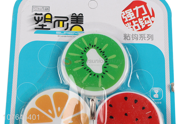 Good Quality Fruit Pattern Sticky Hook Cheap Adhesive Hook