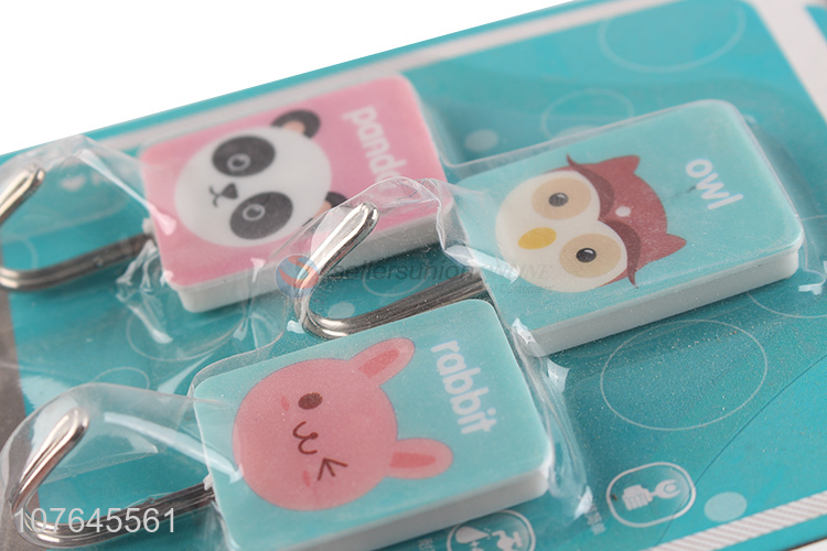 Hot Selling Cartoon Pattern Sticky Hook Best Adhesive Hook