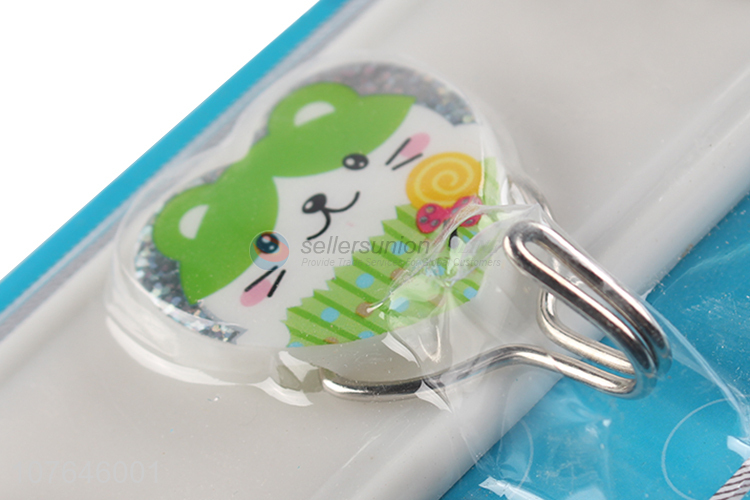 Cartoon Pattern Heart Shape Sticky Hook Strong Adhesive Hook