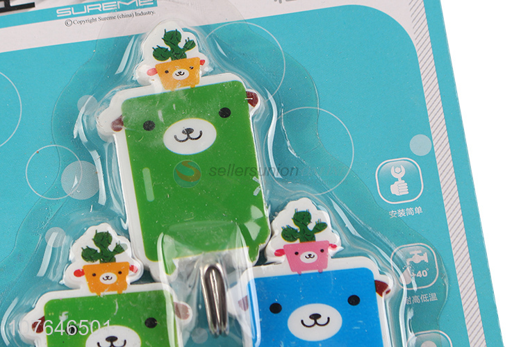 Cartoon Printing Wall Decoration Sticky Hook Strong Adhesive Hook