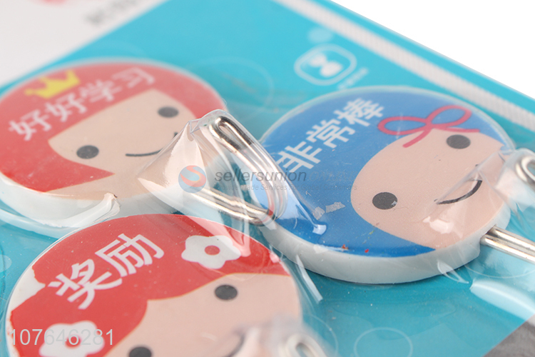 Fashion Personalized Design Sticky Hook 3 Pieces Adhesive Hook Set