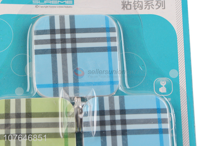 Hot Selling Household Multipurpose Sticky Hook Coat Hanger Hat Hook