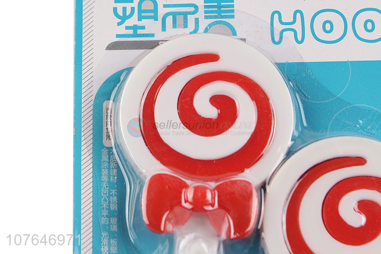 Hot Sale Lollipop Shape Strong Adhesive Hook Sticky Hook