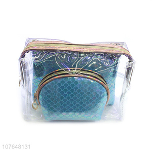 Good Quality 3 Pieces Cosmetic Bag Set For Women