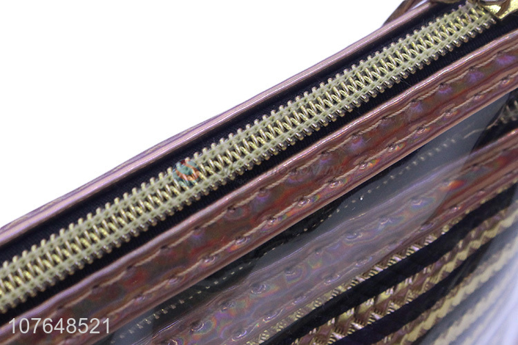 Top Quality 2 Pieces Makeup Bag Fashion Cosmetic Bag Set