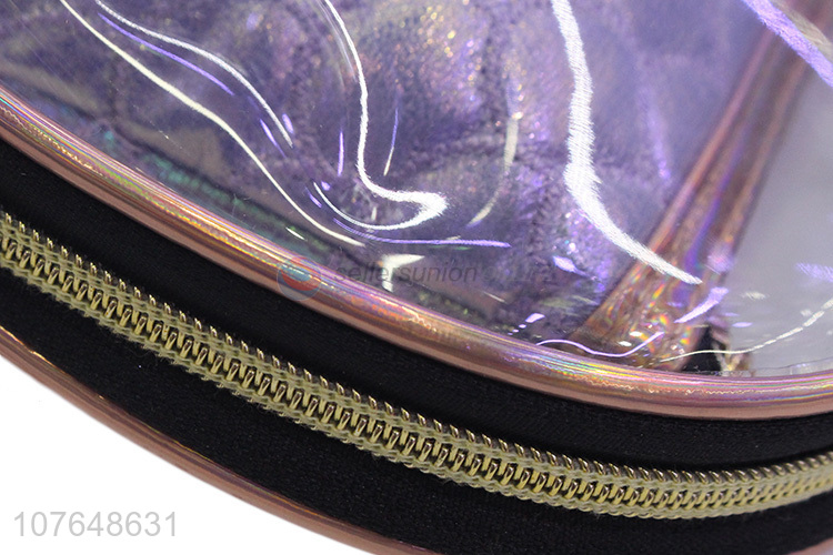 Fashion Style 3 Pieces Waterproof Pvc Makeup Bag Cosmetic Bag Set
