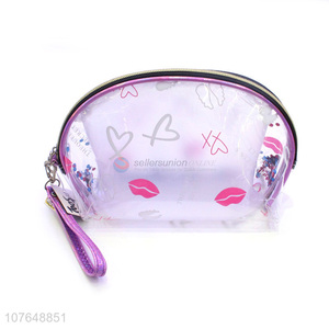 Hot Selling Fashion Transparent Pvc Cosmetic Bag For Women