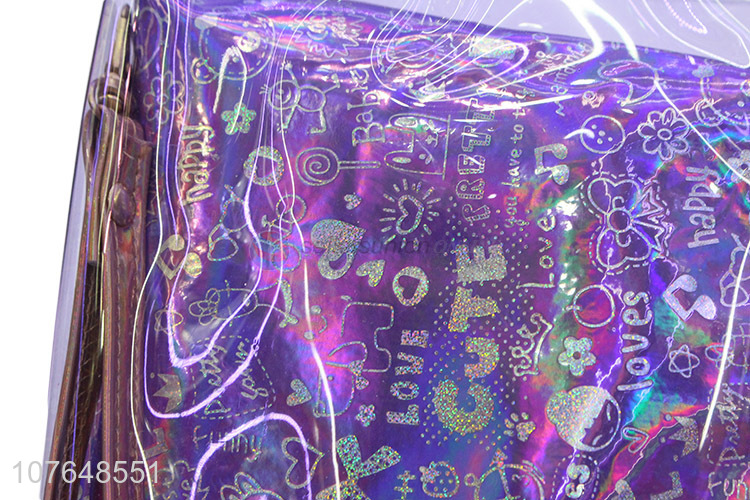 Popular Fashion Printing 2 Pieces Water Cosmetic Bag Set