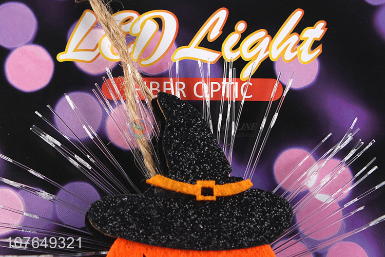 New products led light pumpkin cloth paste for Halloween hanging decoration