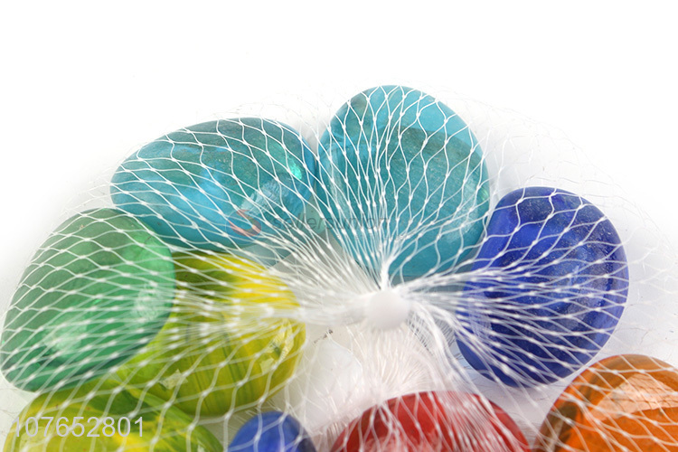 Custom Home Garden Decorative Crafts Colorful Glass Stone Beads