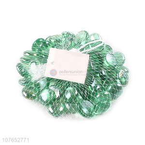 Popular Green Glass Beads Glass Stone For <em>Aquarium</em> And Bonsai Decoration