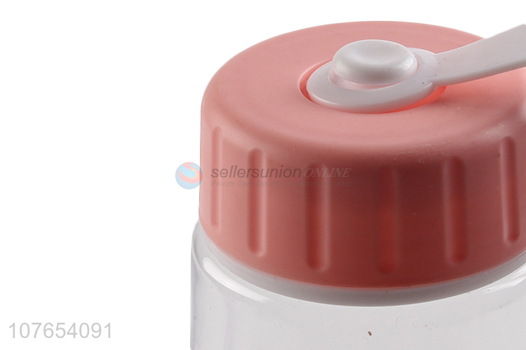 Promotional portable food grade plastic water bottle space cup