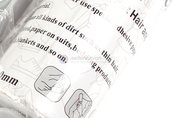 Best selling 40 sheets pet hair lint roller for coat cleaning