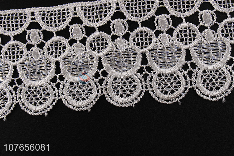 Classic design embroidery lace ribbon for garment accessories