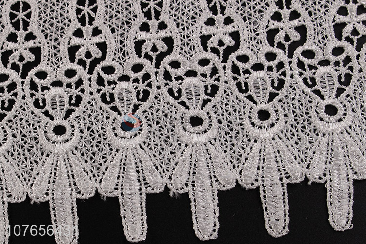 Best selling lace trim ribbon embroidery lace for clothing