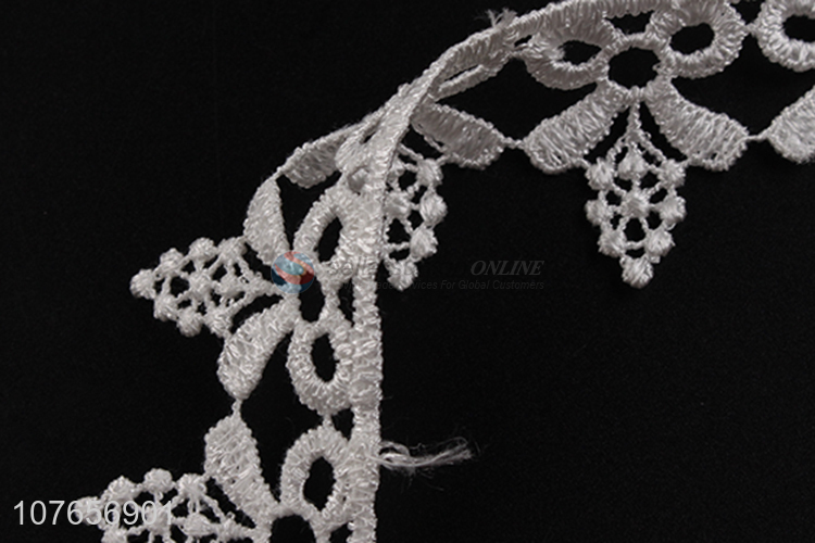 Pretty high quality lace ribbon for garment accessories
