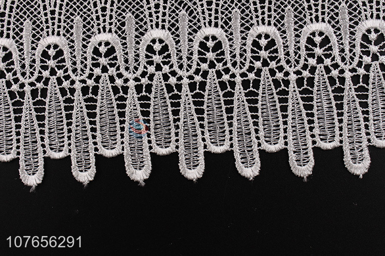Hot product delicate design polyester lace trim ribbon