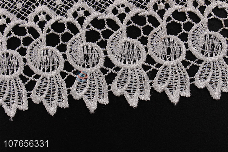 Wholesale factory price white lace ribbon for garment decoration
