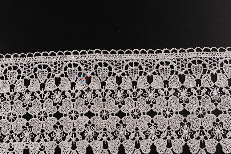 Wholesale promotional flower lace accessory lace embroidery ribbon 