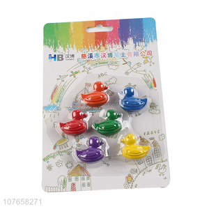 Creative design duck shape crayon with top quality