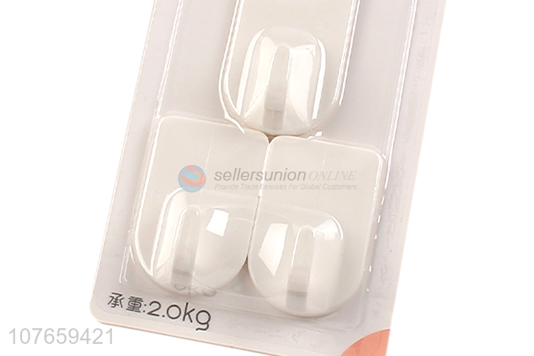 High quality bathroom kitchen seamless adhesive wall hooks